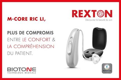 Zoom sur… Rexton, plus de compromis entre le confort et la compréhension du patient.